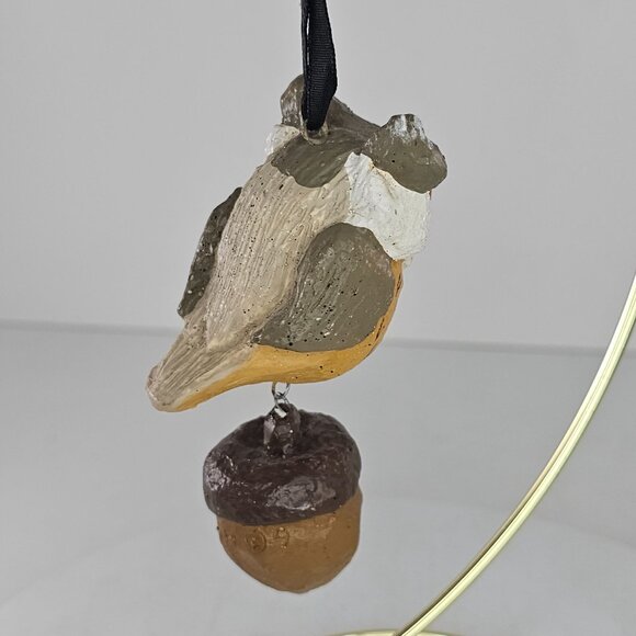 House of Hatten Owl with Acorn Christmas Ornament 1993 Vintage Decor - Picture 4 of 7